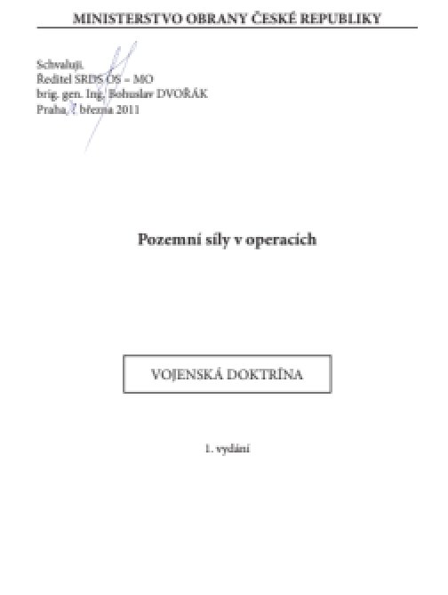Pozemní síly v operacích